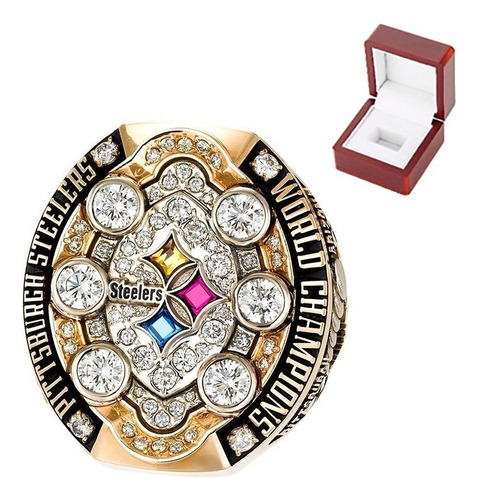 Z Nfl - Anillos De Campeonato De Los Pittsburgh Steelers