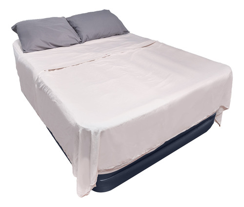 Swissgear Airbed Flat Y Juego De Sabanas Ajustable Queen Si