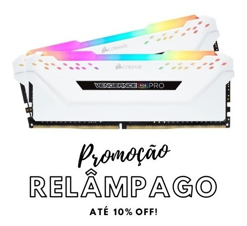 Memória Corsair Vengeance Pro Rgb Ddr4 16gb 2x8gb 3000mhz Nf