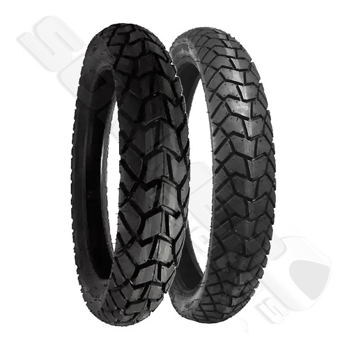 Par Pneu Nx Falcon 400 90-90-21 + 120-90-17 Viper Maggion