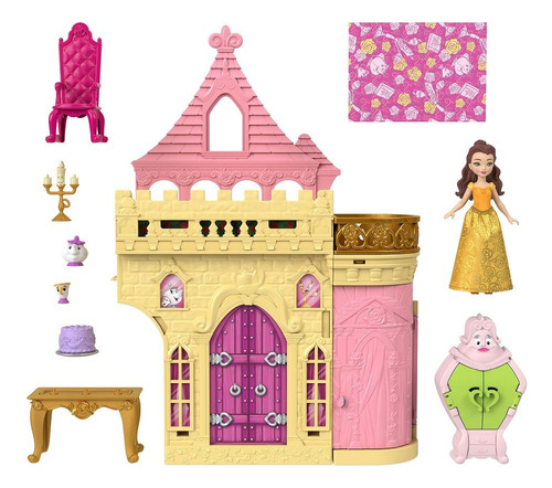 Set de juego Disney Princess Castelo Bela Empilhável - Mattel