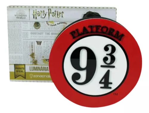 Luminária de mesa Harry Potter Magica com Feitiços Quando liga a luz