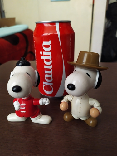 Figuras De Snoopy Internacionales Peanuts Mc Donalds