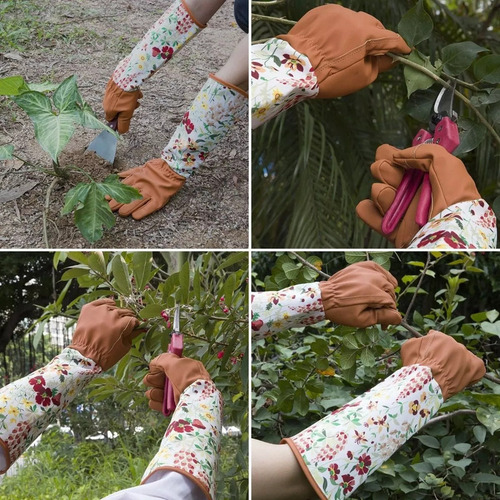 Guantes De Jardinería Y Poda A Prueba De Espinas Con Funda Color Style 3 Talla Talle Unico