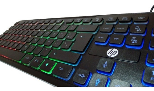 Teclado Gaming Hp K550f Usb 