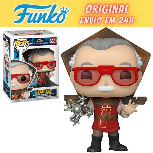 Boneco Funko Pop Marvel - Stan Lee - Original 655