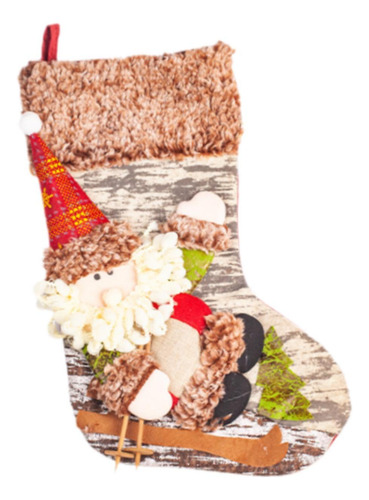 Brazalete Para Colgar En Forma De Calcetín Navideño, Artesan