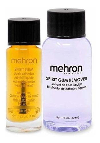 Mehron Maquillaje Spirit Gum Y Spirit Gum Conjunto Remover C