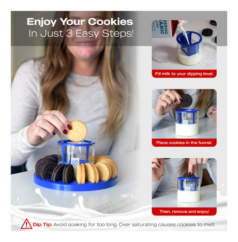 Juego Definitivo Para Mojar Galletas Ohso: Vaso Para Mojar G