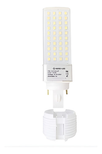 Socket P/lamp Led De 2 Pin (base Pcl, Casquillo G24d) 2 Pzas