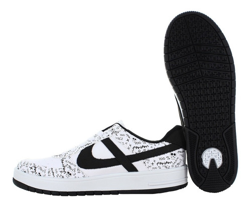 Imagen 4 de 6 de Panam Tenis Skate Blanco Con Negro Mexico Para Hombre 79131
