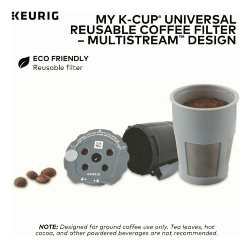 Keurig My K-cup Filtro Reutilizable Universal Multistream