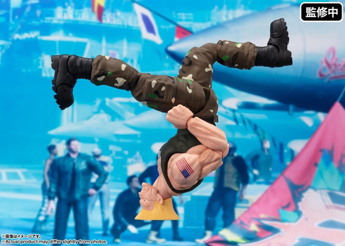 S.h. Figuarts Street Fighter Guile Outfit 2 Bandai