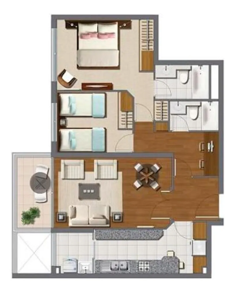 Imagen 3 de 24 de Dpto En Venta, 2d, 2b, Cocina Independiente, Logia, E Y B
