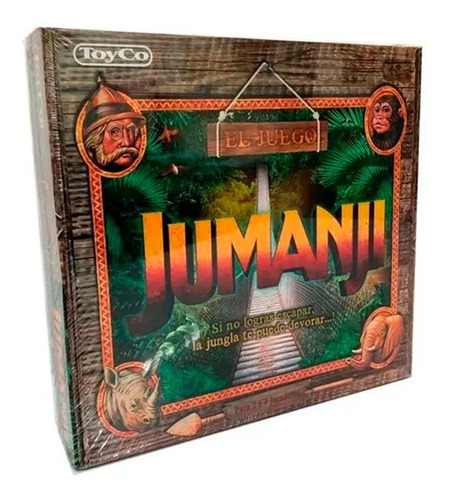 Juego De Mesa Jumanji El Juego De La Pelicula 18002 Toyco