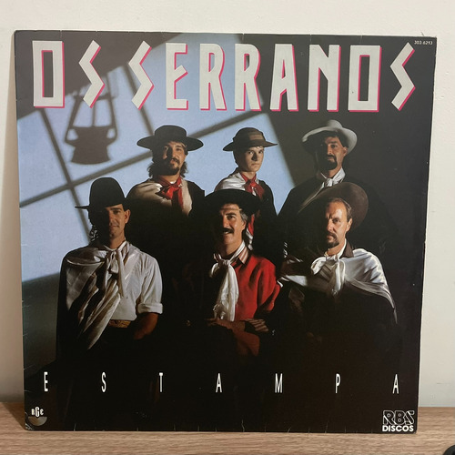 Lp - Os Serranos - Estampa