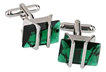 Comprar Cobre Cristal Verde Gemelos Gemelos De Cumpleaños Regalo De
