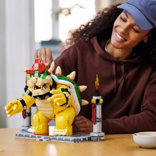 Kit Bloques Super Mario El Poderoso Bowser 71411 2807 Pcs