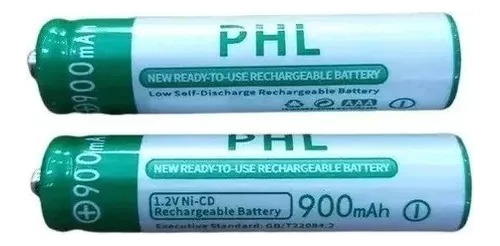 Bateria Pila Recargable Phl Triple Aaa 900mah