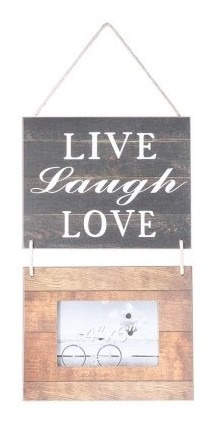 Portarretratos Free Home Live Laugh Love 23 Cm X 38 C Tk038