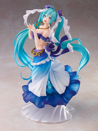 Hatsune Miku Princess Ver. Amp Mermaid Taito Figura Original