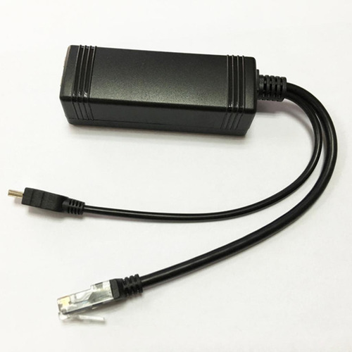 2x Adaptador Atual Driver Poe Conversor Sobre Ethernet 48v A