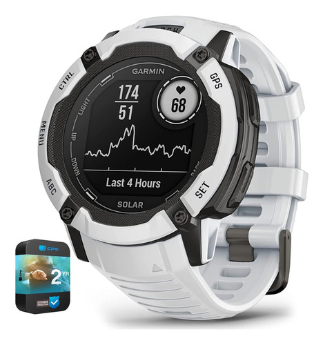 Reloj Inteligente Garmin Instinct 2x Solar Robusto Gps White