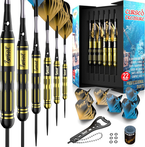 Kit De Dardos Profesionales Punta De Acero 24g Ignatgames C