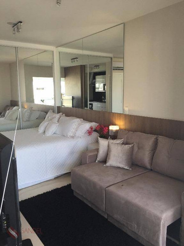 Studio Em Moema Para Alugar E Venda, Studio Wish Moema, 37m, Lazer Completo - St0039