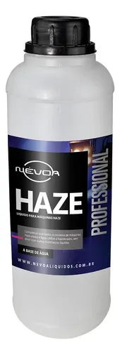 Liquido Fluido Maquina Fumaça Haze Base Agua 1 Litro Neutro Galão Nevoa Professional