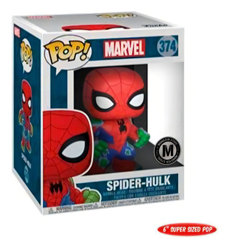Figura de acción Hombre Araña Spider-Hulk de Funko Pop!