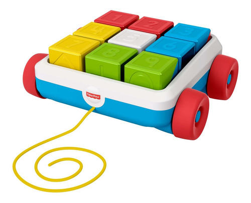 Fisher-price, Carrito De Bloques