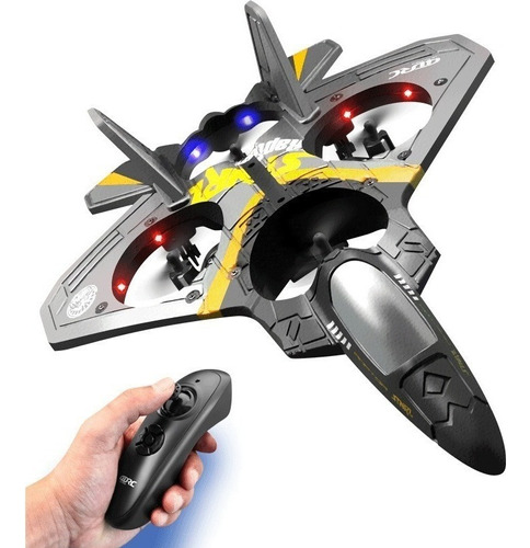 Dron Rc Stunt 2 Canales 2.4 G Rc Fighter Jet 360° Stunt Fli