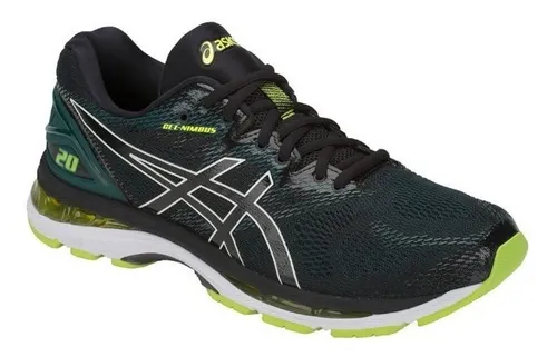 Asics nimbus 20 hombre verdes hotsell