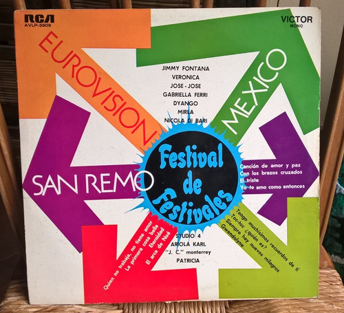 Festival De Festivales Dyango Di Bari Mirla Lp Arg / Kktus