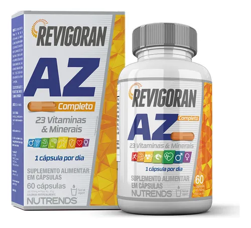 comprar 3x Multivitamínico Revigoran De A-z - 60 Cápsulas - Nutrends Sabor Sem sabor