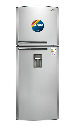 Heladera No Frost Enxuta Renx24400di Inox Con Freezer 390l