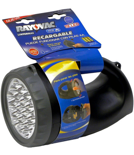 Linterna 19 Led Recargable Rayovac R19led