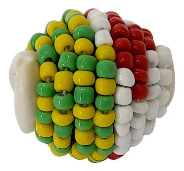Orula Con Shango Pulsera Modelo Cubano Tapete Y Macuto Cauri