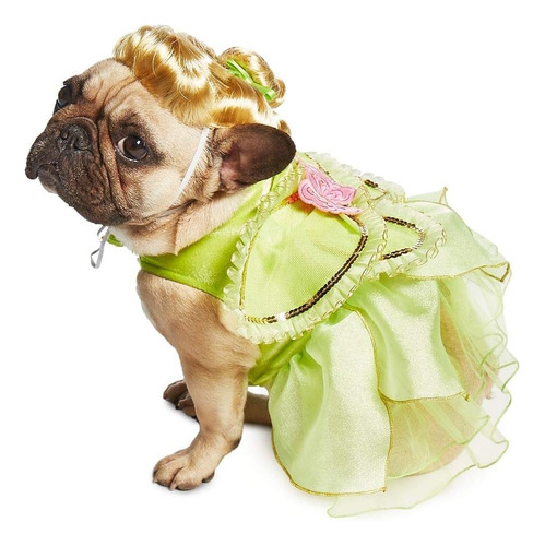 Disfraz Campanita Tinker Bell Disney Perro Mascota Mediano