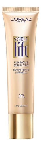 Sérum luminoso Loreal Visible Lift (ver tonalidades) Tone 803 Gold