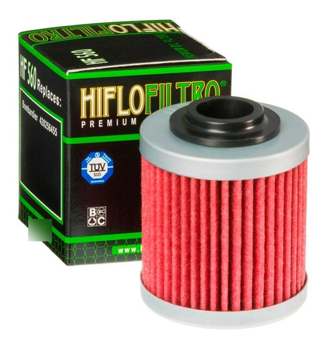 Filtro De Aceite Atv Can Am 450 Cuatri Hiflofiltro Hf560 Ryd