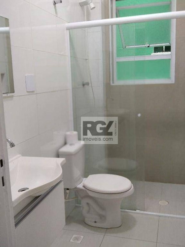 Imagem 18 de 25 de Kitnet Com 1 Dormitório À Venda, 25 M² Por R$ 210.000,00 - José Menino - Santos/sp - Kn0137