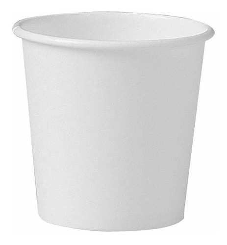 Solo 374w2050 4 Oz. Papel Caliente Cupwhite (1000-pack) 1000