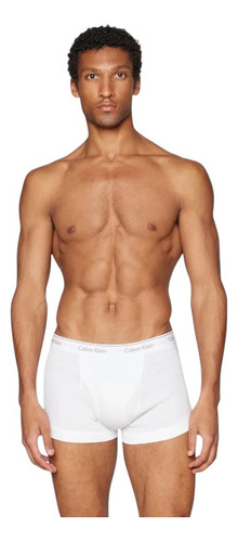 Boxer Calvin Klein Cotton 3pk Trunk Hombre - Original