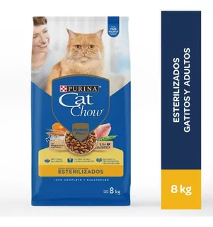 Cat Chow 8kg Esterilizados