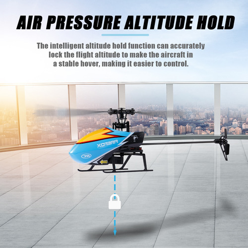 Helicóptero Rc Para Adultos, Giroscopio, Mini Control, Helic