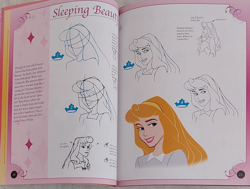 Disney Princess: Cómo Dibujar Princesas (inglés). Importado.