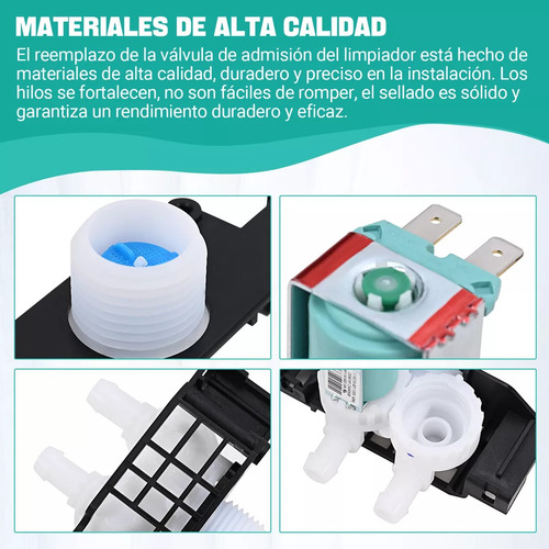 120v Electro Valvula Carga Lavadora Compatible Con Whirlpool