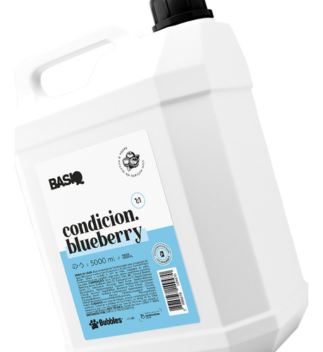 Condicionador Pet Blueberry Basiq Bubbles 5000ml